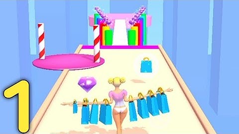 Dress Up Run - All Levels Gameplay Levels 1-10 (Android,iOS) Part 1