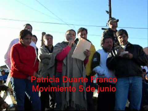 Patricia Duarte, Pronunciamiento M5J, Cananea, Son...