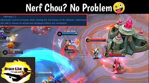 When Moonton Nerf Chou but my Skills are Not | Freestyle Chou Montage 13 | MLBB