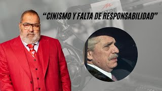Jorge Lanata apuntó contra Alberto Fernández por el escándalo de los seguros