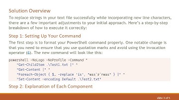 How to Use PowerShell to Replace Strings in a Text File with Regex in CMD