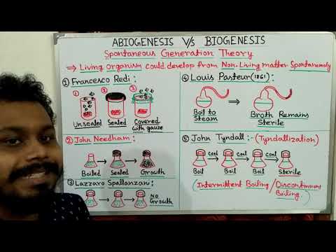 Video: Vad är abiogenes teori?