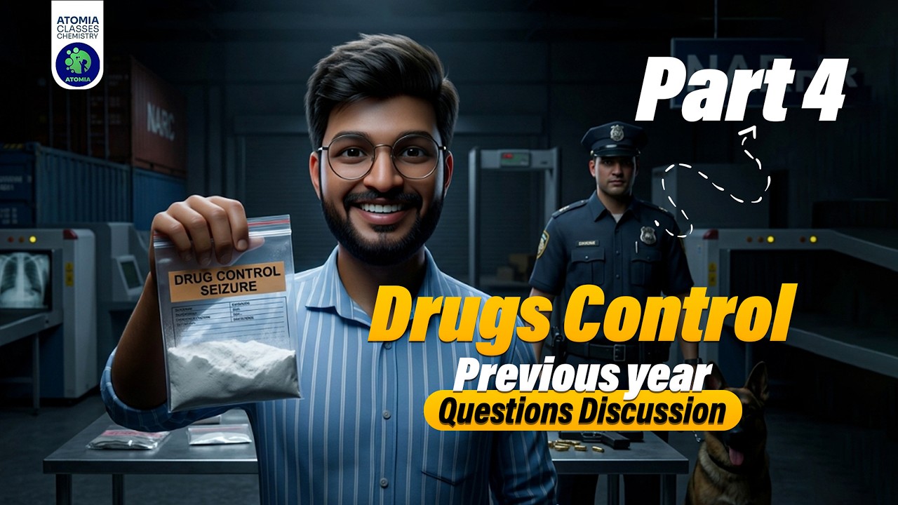 PART-4 -Drugs Control, Technical Assistant #pyq discussion
