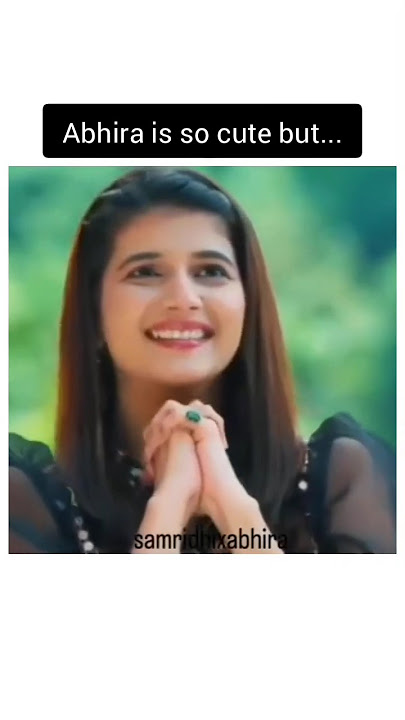 Abhira is so cute but akshara was a fire #pranalirathod #samriddhi #yrkkh #abhira #akshara