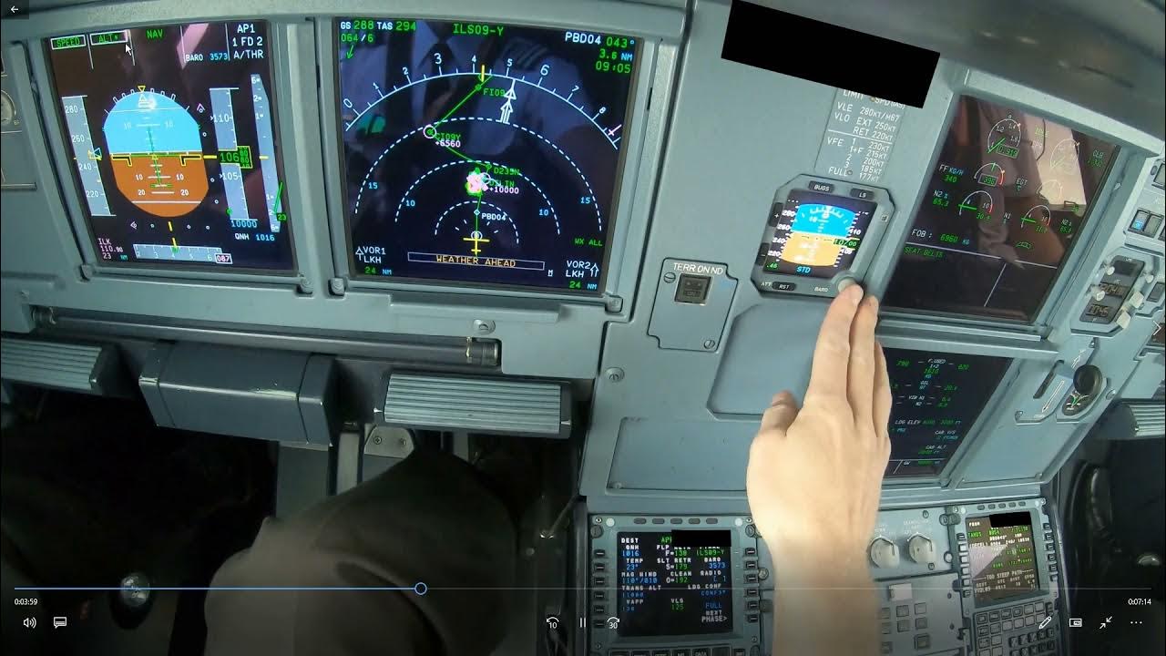 A320 Descent Management VVDL correct approach YouTube