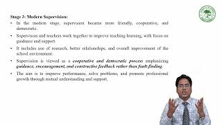 Lecture 44 - Meaning of Educational Supervision.
