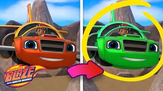 Spot the Difference #5 w/ Airplane Blaze!  | Blaze and the Monster Machines