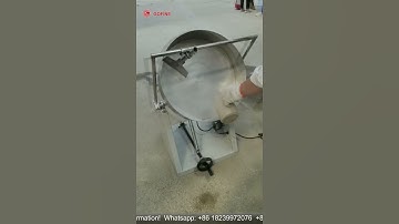 Small granulator | Laboratory granulation | Fertilizer granulator | Cat litter processing equipment