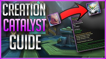The Creation Catalyst TIER SET Crafting is out SOON! | Creation Catalyst 9.2 Guide
