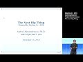 The next big Thing - Andrei Alexandrescu - Meeting C++ 2018 Opening Keynote