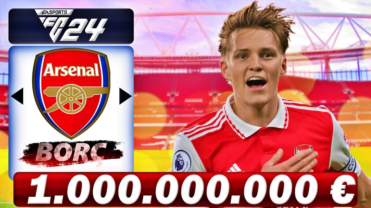 1 MİLYAR EURO BORÇ, 0 € BÜTÇE VE İNGİLTERE 4.LİGİNDEN ARSENAL REBUILD // FC 24 KARİYER MODU