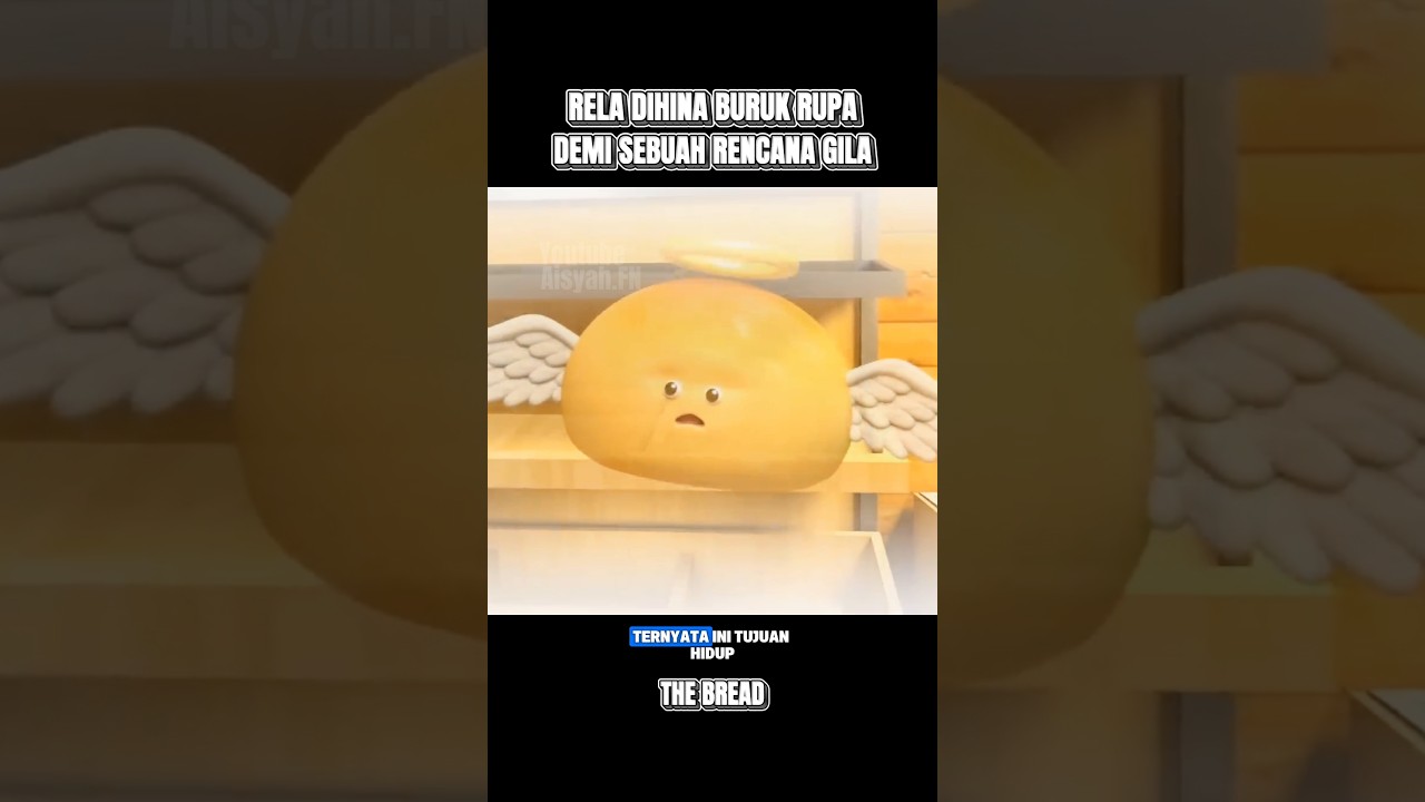 RELA JELEK DEMI HIDUP?! 🥖😭 #shorts #animation #trending #alurceritafilm