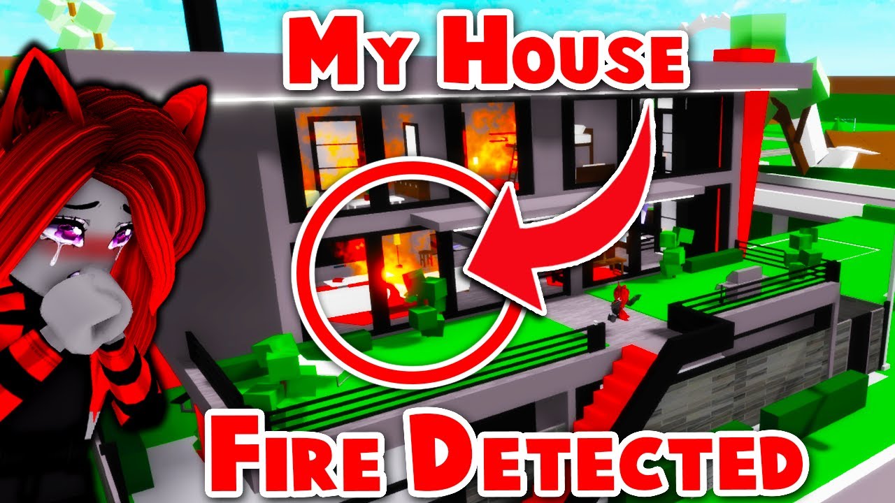 My KIDS Set My HOUSE ON FIRE In Brookhaven! (Roblox) 