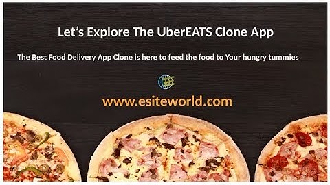 UberEATS Clone App Features