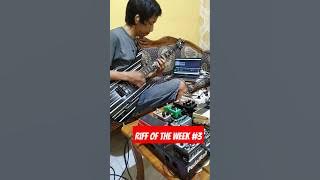 Riff of the week #3 #guitar #newriff #guitarist #guitarcover #cover #schecter #schecterguitar
