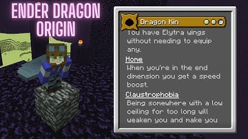 [OLD] Minecraft Origins Mod: Dragon Kin! (Custom Origin)