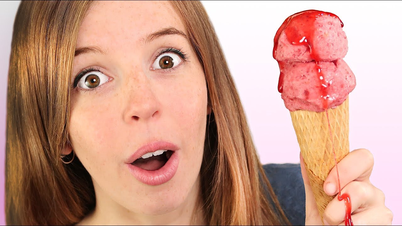Haz Helado en 1 Minuto | Fresa - Chocolate - Vainilla