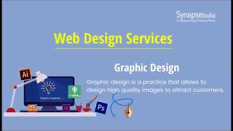 Web Design by SynapseIndia using Graphic Design