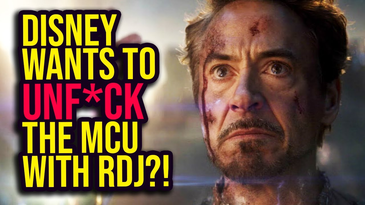 Desperate Disney Wants to UNF*CK the MCU With RDJ as Iron Man?!