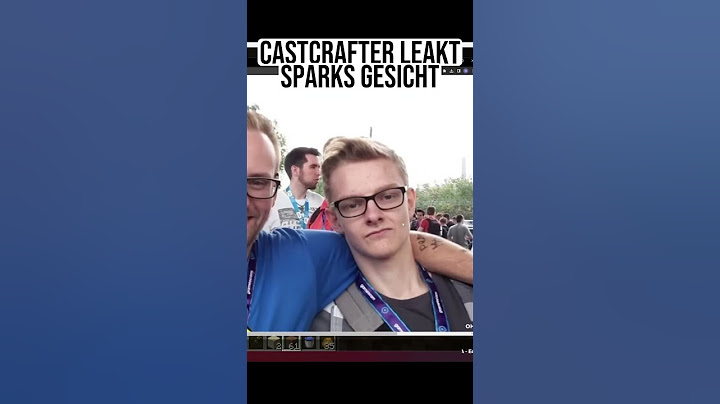 CastCrafter leakt aus versehen Sparks Gesicht