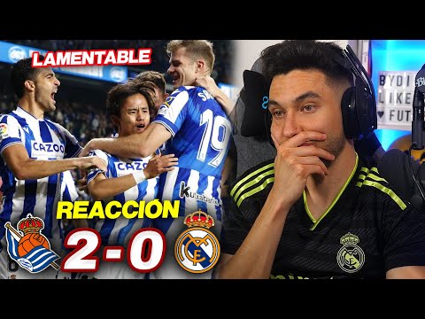 REACCIONES DE UN HINCHA Real Sociedad vs Real Madrid 2-0 *ACTITUD LAMENTABLE*