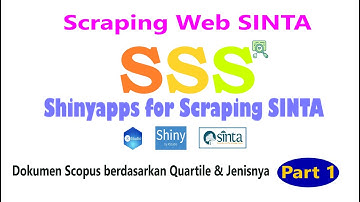 Shinyapps for Scraping SINTA dengan R, Part 1