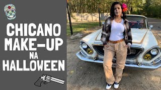 Chicano Make-up na Halloween - tutorial / Pin Up Candy screenshot 3