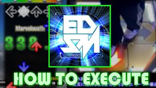 [How To Execute人力] Electric Dance System Music / U1 overground [SINGLE EXPERT] 【DDR A】