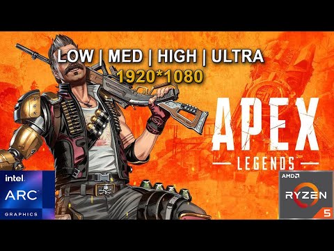 Apex legends - DX11 -  Intel Arc A750 + Ryzen 5 3600 | Aug-2023