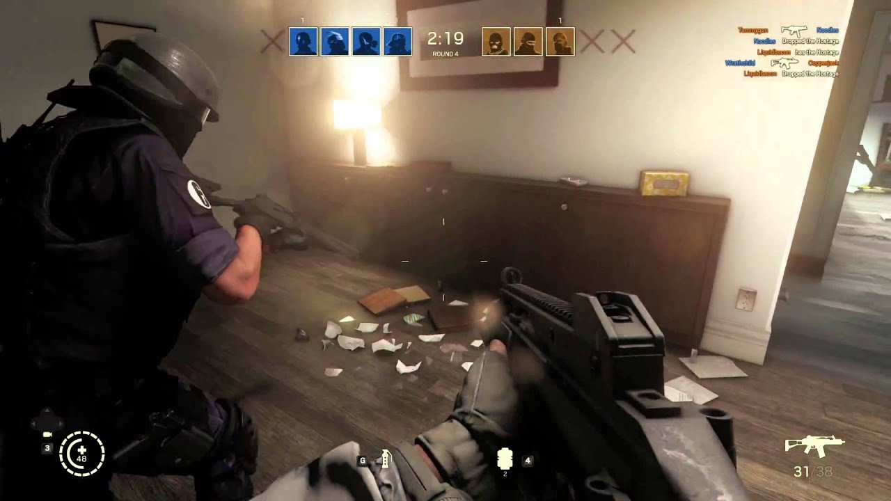 Anyone else getting the noob skin glitch in R6 games like prison