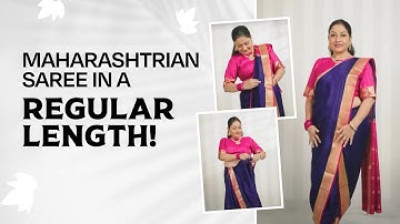 How to Drape a Regular Saree in Maharashtrian Style | Dolly Jain Saree Tips