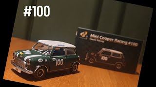 TINY MINI COOPER MORRIS CLASSIC RACING 100 - MINISCALE PROMO