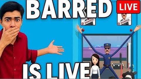 BARRED GAME 🎯| LIVE STREAMING WITH BARRED GAME Part 2 #gaming #livestream #shotfeed#shotlive