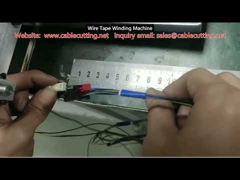 Automated Wiring Harness Wrapping Machine for Factory Assembly Lines