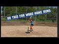 Do this drill for more homeruns!