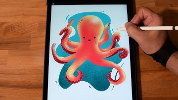 Octopus - Procreate Painting Timelapse