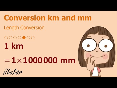Length Conversion 5 7 Length Conversion Between Km And Mm Measurement Youtube