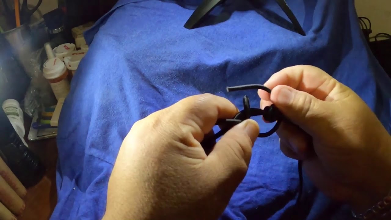 Como hacer un Collar de Regulador para Bucear How to do an Regulator Necklace for Scuba Diving