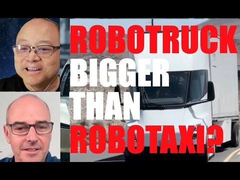 Tesla S Robotrucking Bombshell Bigger Profits Than Robotaxi Expert Reveals Trillion Opportunity 