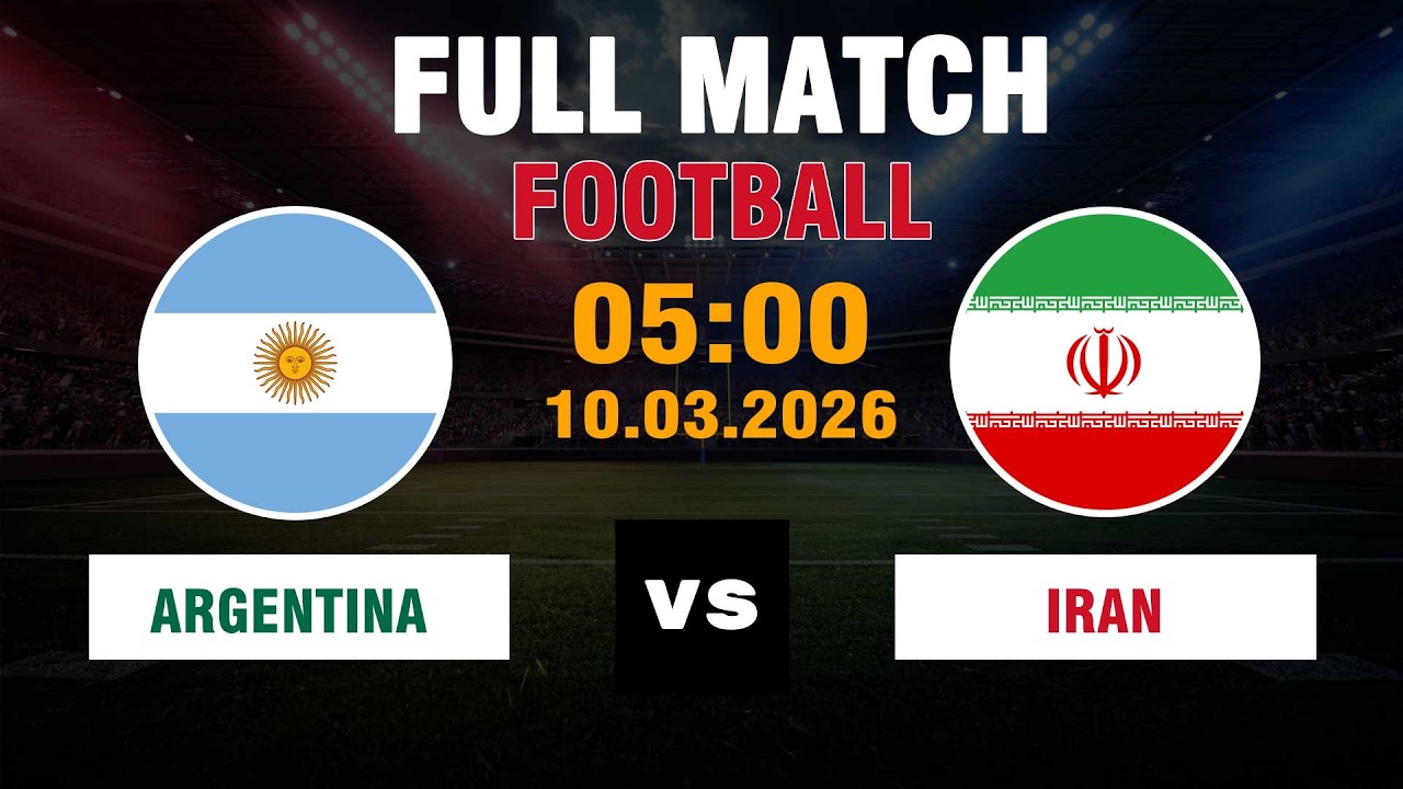 🔴 ARGENTINA vs IRAN | An unpredictable battle stirring every emotion