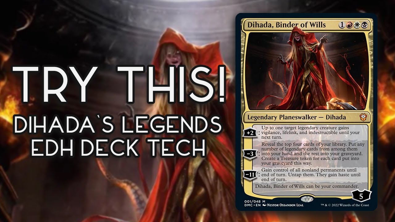 mtg dihada commander deck Amazon.com: Magic: The Gathering Dominaria United Commander Deck Legends' Legacy + Collector Booster Sample Pack : Toys & Games