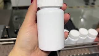 Automatic tablet bottles spindle capping machine screw capper linear type