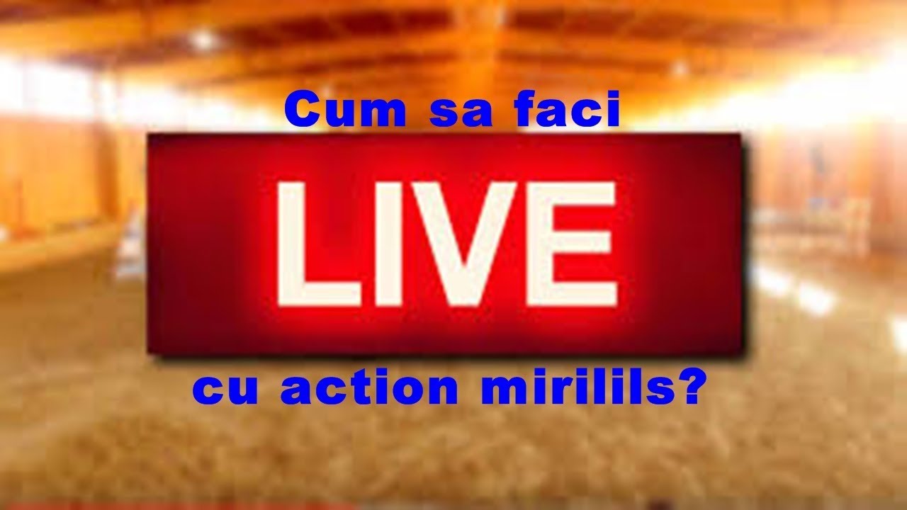 Cum Sa Faci Un Rezumat Cum sa faci live cu action? - YouTube