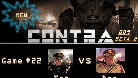 C&C Generals ZH Contra 009 Beta 2 Random match #22