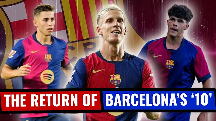 The RETURN of Barcelona's '10' | Dani Olmo, Fermín López, and La Masia