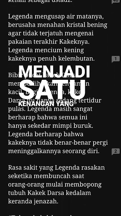legenda garis nestapa.eps 2#wattpad