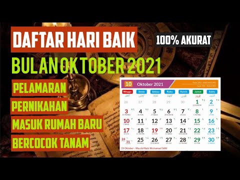 Video: Hari baik untuk operasi pada bulan Oktober 2020