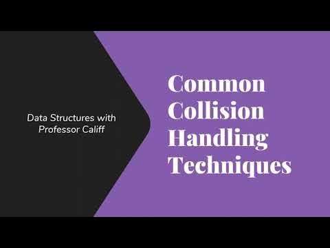Collision Handling in Hash Tables - YouTube