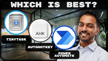 Tinytask Vs Autohotkey Vs Power Automate | Which Automation Software Is best in 2025?