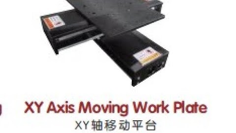 XY Moving Table for Large Area on Fiber Laser Marking Machine for Metal materials